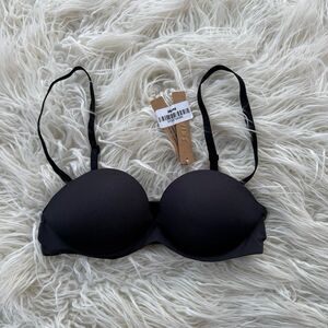 Skims Ultimate Push Up Strapless Bra Onyx Size 32B